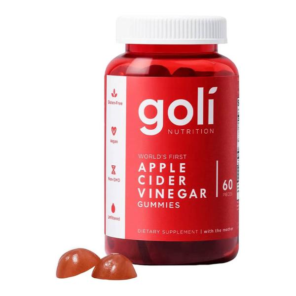 GOLI APPLE CIDER VINEGAR GUMMIES 60